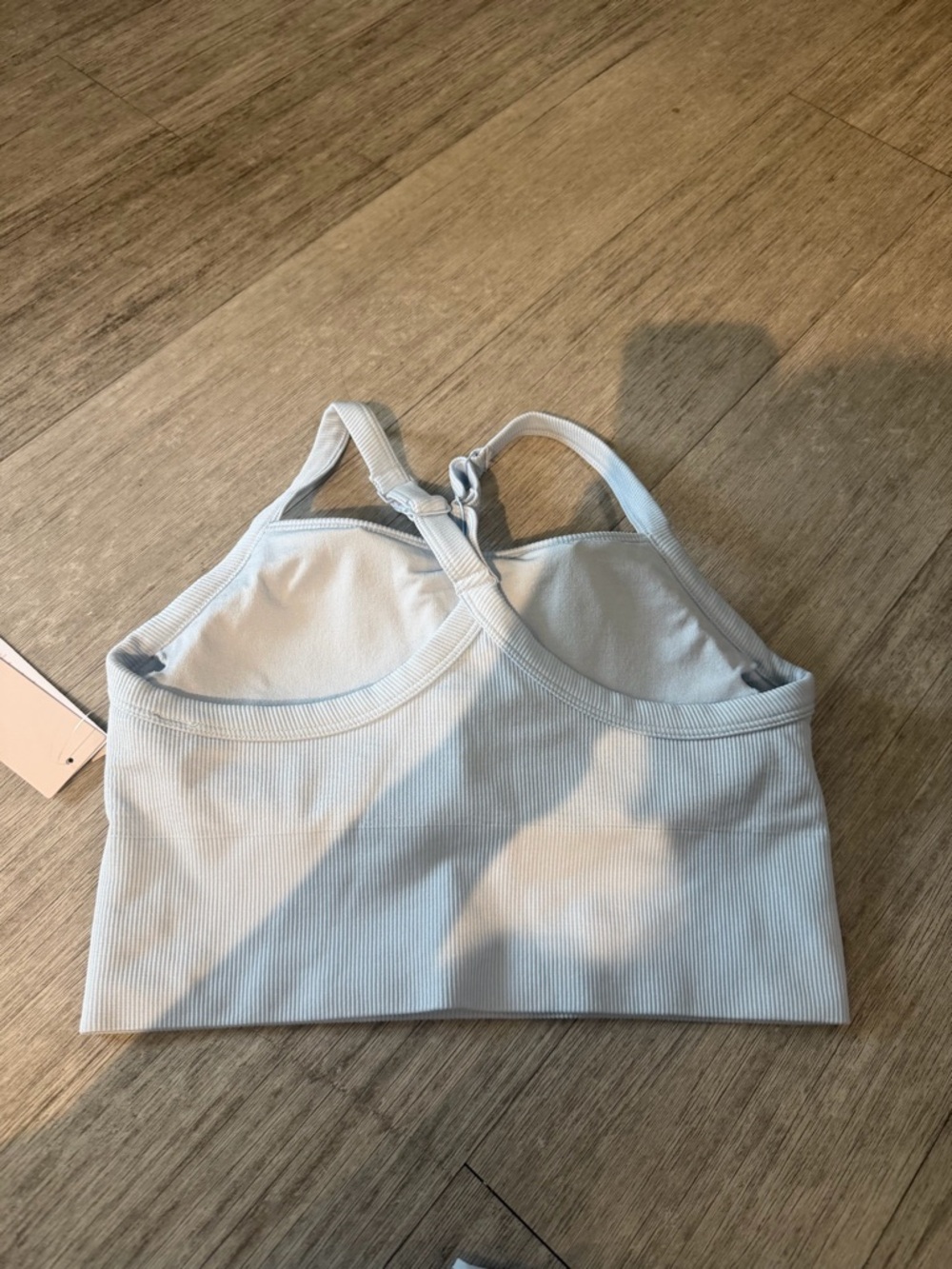 Yogalicious NWT blue sports bra and shorts set - Picture 4 of 4